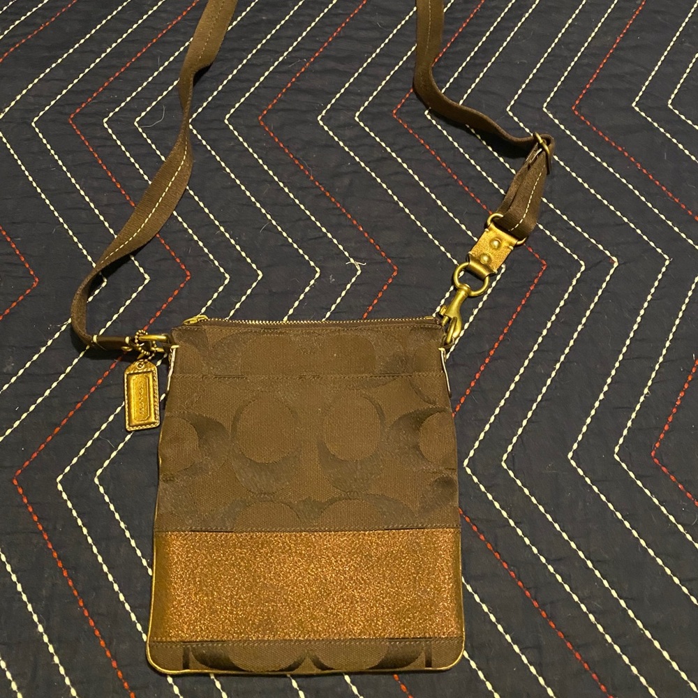 Coach Brown Crossbody